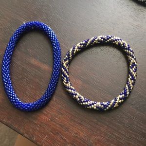 Colorful beaded bracelets
